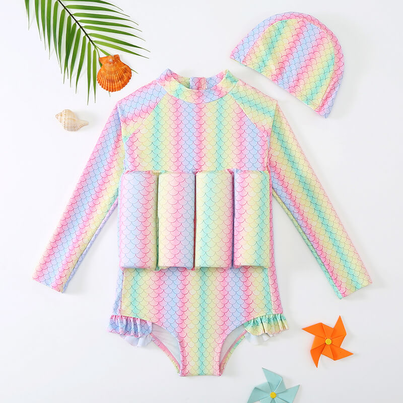 Maillot de Bain Flottant Sécurisé pour Enfant – Combinaison à Flottabilité Intégrée