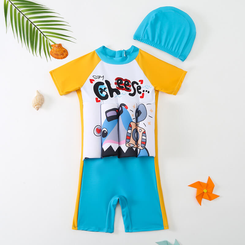 Maillot de Bain Flottant Sécurisé pour Enfant – Combinaison à Flottabilité Intégrée