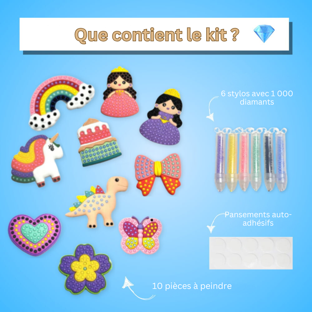 Kit de Perles Réutilisables pour Enfants – Loisir Créatif et Motricité Fine, dès 5 ans