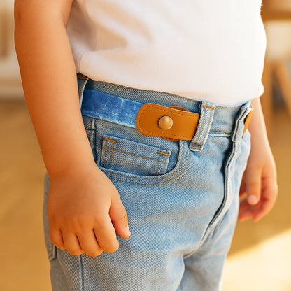 Ceinture Élastique pour Enfants – Sans Boucle, Confortable Toute la Journée, 16 Motifs