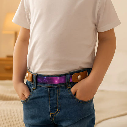 Ceinture Élastique pour Enfants – Sans Boucle, Confortable Toute la Journée, 16 Motifs
