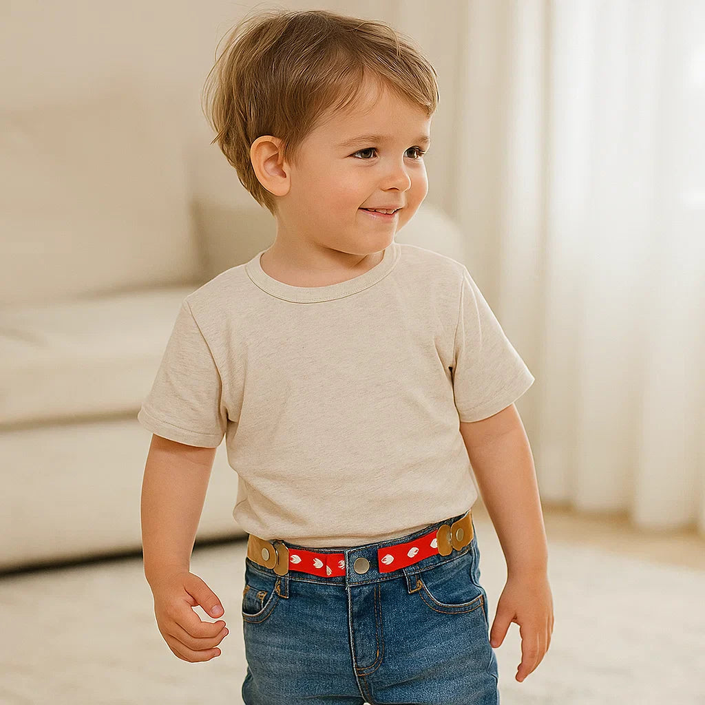 Ceinture Élastique pour Enfants – Sans Boucle, Confortable Toute la Journée, 16 Motifs