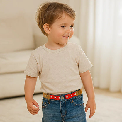 Ceinture Élastique pour Enfants – Sans Boucle, Confortable Toute la Journée, 16 Motifs