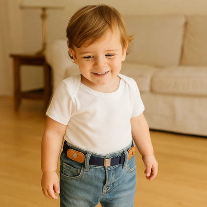 Ceinture Élastique pour Enfants – Sans Boucle, Confortable Toute la Journée, 16 Motifs