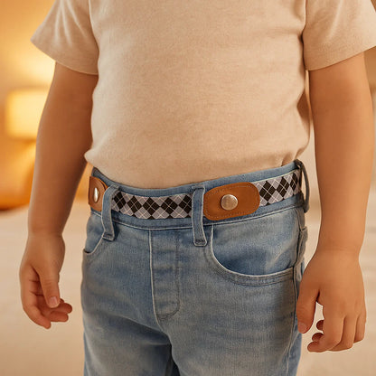 Ceinture Élastique pour Enfants – Sans Boucle, Confortable Toute la Journée, 16 Motifs