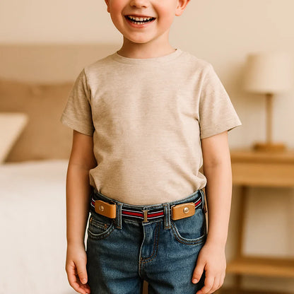 Ceinture Élastique pour Enfants – Sans Boucle, Confortable Toute la Journée, 16 Motifs