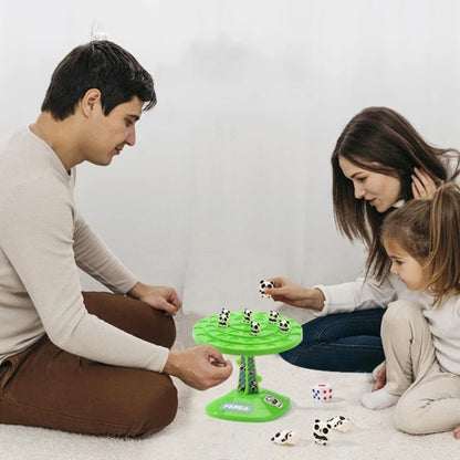 Jeu d'Équilibre Panda pour Enfants – Puzzle de Table Collaboratif à Deux Joueurs