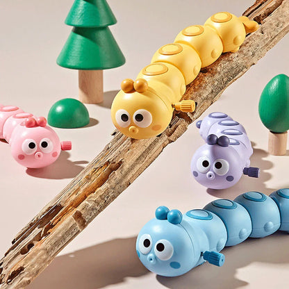 Chenille à Remonter pour Bébé – Éveil, Motricité & Couleurs dès 6 Mois