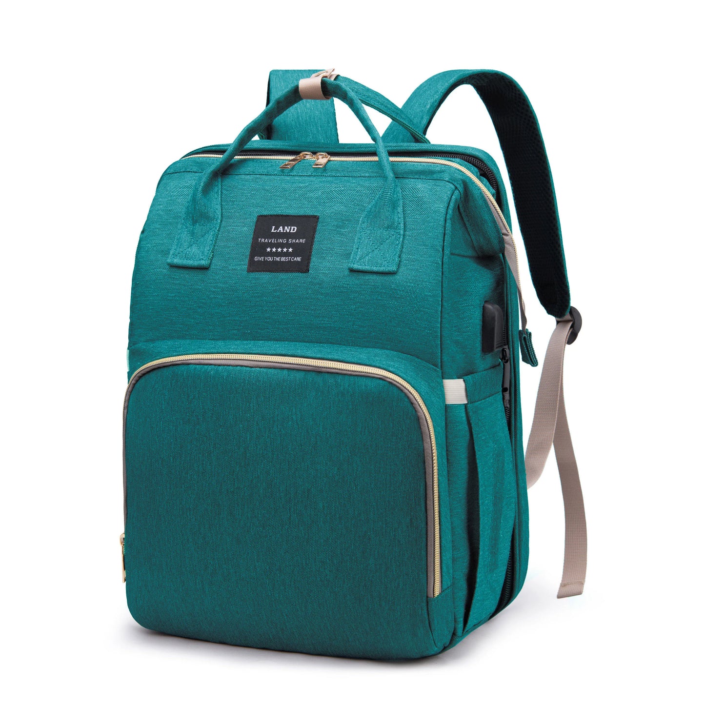 Sac à Langer avec Berceau Portable Intégré – Rangement Tout-en-Un pour Bébé