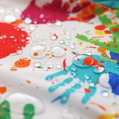 Tablier de peinture imperméable à manches longues pour enfant
