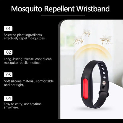 Bracelet Anti-Moustiques Enfants & Adultes – Protection Naturelle 72h Sans Produits Chimiques
