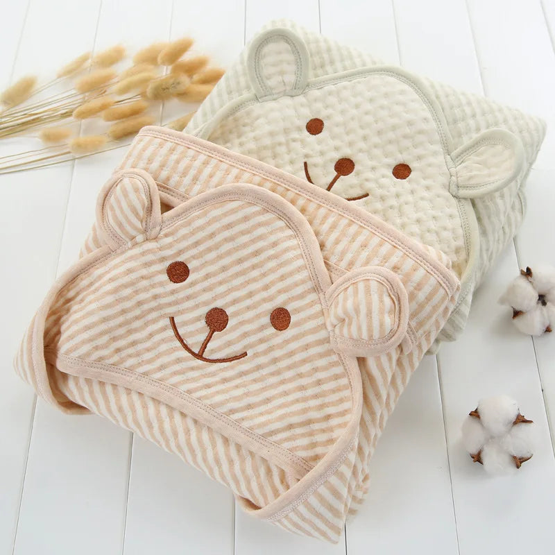 Serviette à Capuche Bébé Douce et Ultra Absorbante