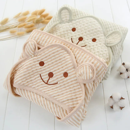 Serviette à Capuche Bébé Douce et Ultra Absorbante
