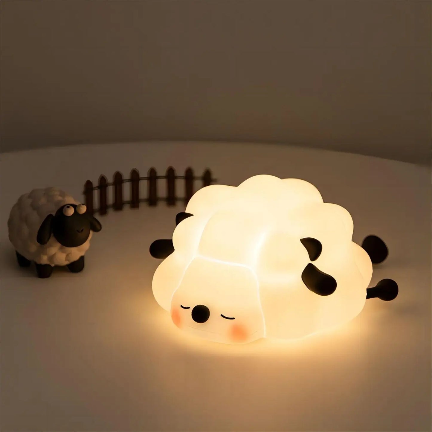 Veilleuse Rechargeable en Silicone pour Enfant – Lampe LED Douce en Forme d'Animal