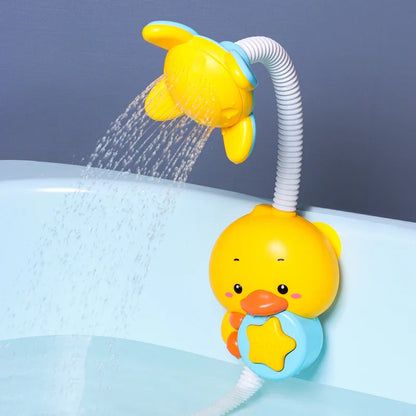 Éléphant de Bain Arroseur pour Bébé – Douche Rotative 360° avec Ventouses