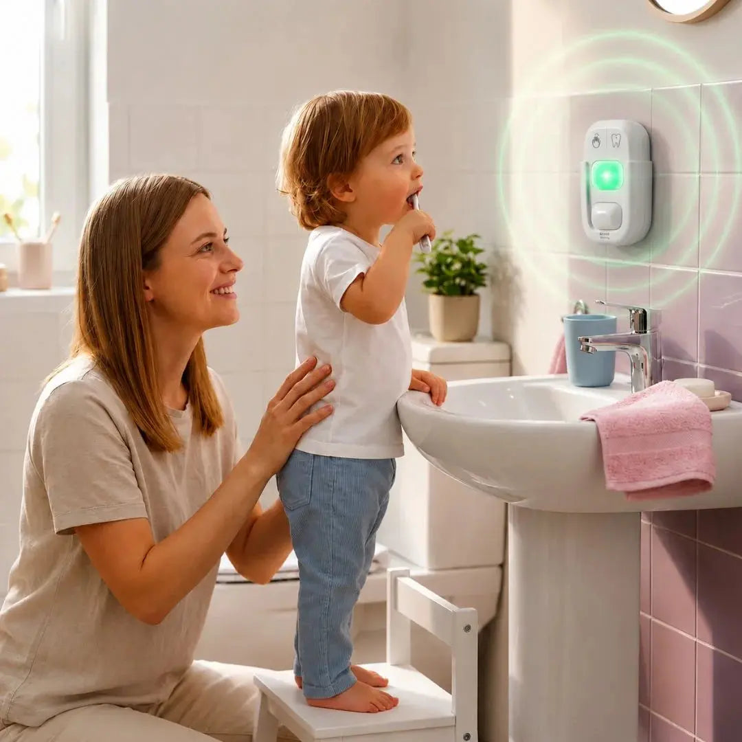 Sablier Brossage Dents Enfant LED 2 Minutes – Routine Ludique & Autonomie
