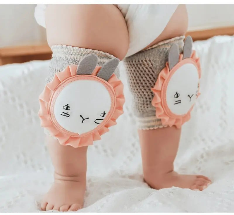 Genouillères Antidérapantes Bébé pour le Quatre Pattes Motif Animal