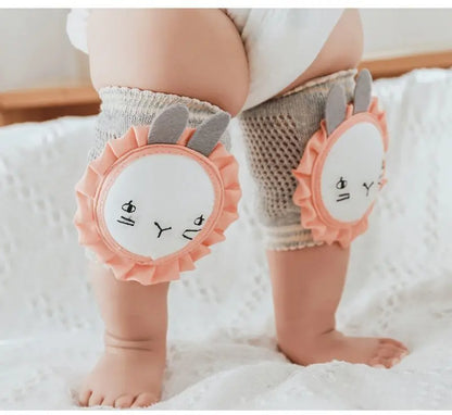 Genouillères Antidérapantes Bébé pour le Quatre Pattes Motif Animal
