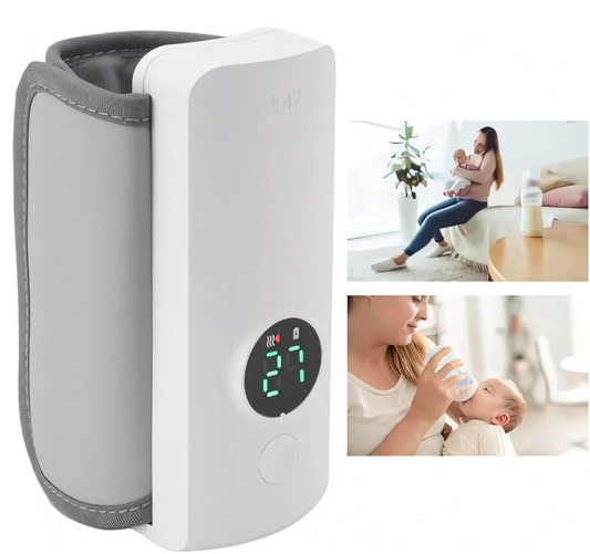 Chauffe-Biberon Portable et Rapide pour Bébé – 6 Réglages de Température