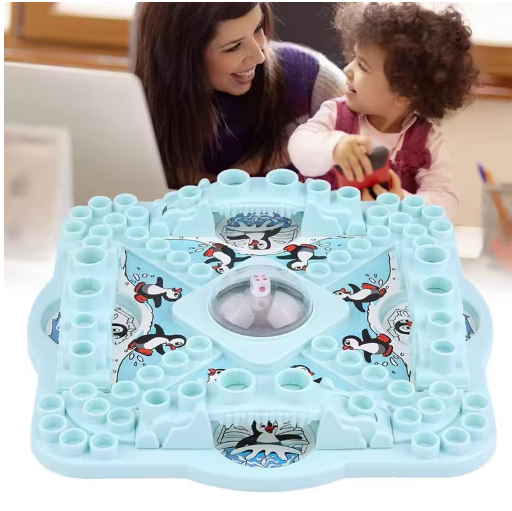 Jeu de Société Aventure Arctique aux Pingouins – Stratégie & Exploration pour Toute la Famille