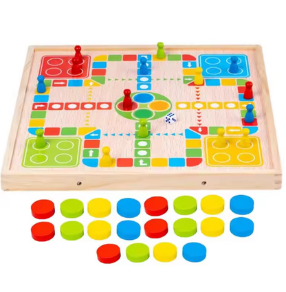 Jeu éducatif 2-en-1 pour enfants – Jeu d'apprentissage pour développer la logique et la concentration