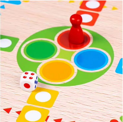 Jeu éducatif 2-en-1 pour enfants – Jeu d'apprentissage pour développer la logique et la concentration