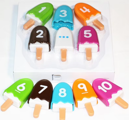 Jeu de Glaces à Compter pour Enfants – Apprentissage des Chiffres dès 3 ans