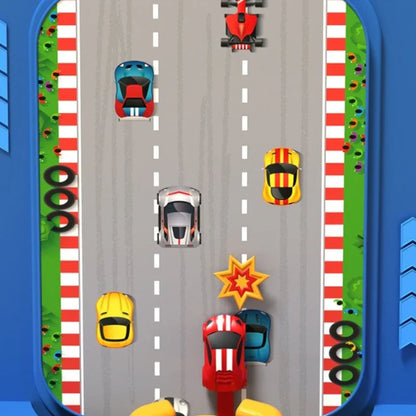 Jeu d’Arcade Portable pour Enfants – Volant de Course, Réflexes & Sensations Garanties