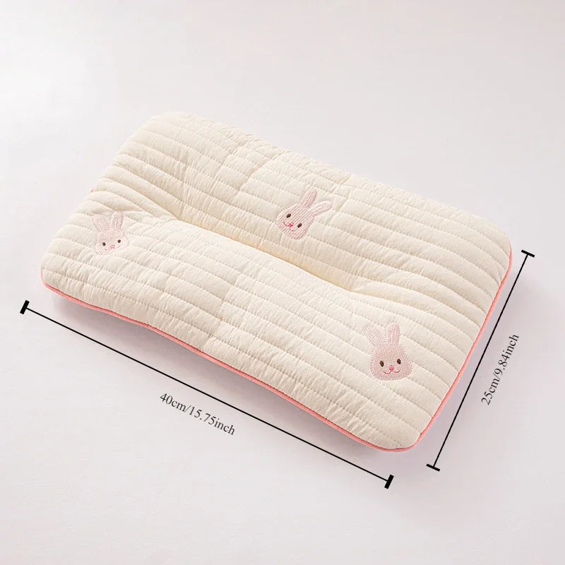 Oreiller Bébé en Mousse à Mémoire de Forme Anti Tête Plate