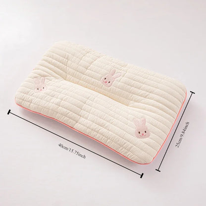 Oreiller Bébé en Mousse à Mémoire de Forme Anti Tête Plate