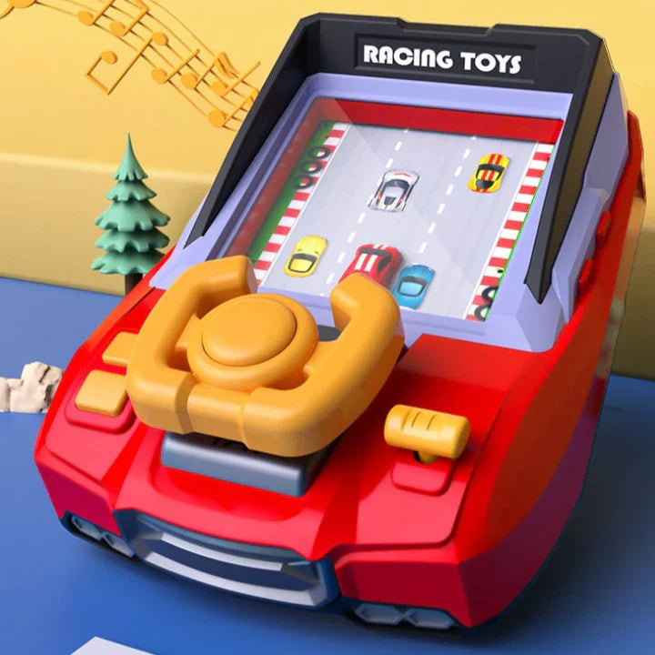 Jeu d’Arcade Portable pour Enfants – Volant de Course, Réflexes & Sensations Garanties