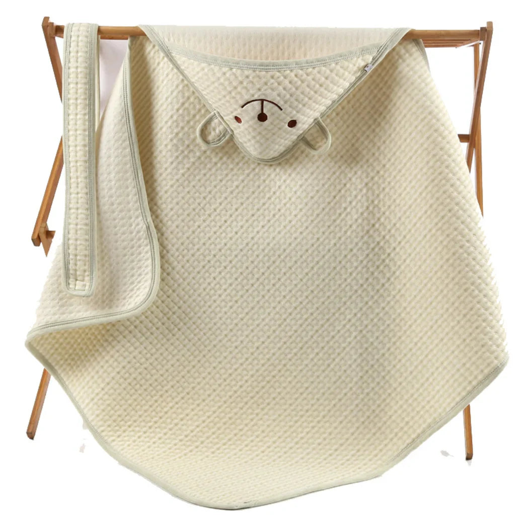 Serviette à Capuche Bébé Douce et Ultra Absorbante