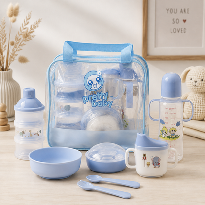 Set de Biberons avec Sac de Transport – Kit de Rangement pour Biberons, Tasses et Accessoires Bébé