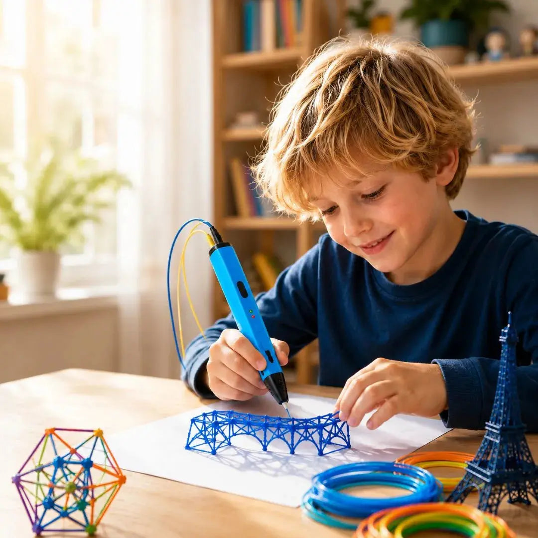 Stylo 3D Professionnel – Création Précise Semi-Automatique dès 14 ans