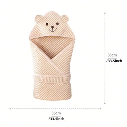 Serviette à Capuche Bébé Douce et Ultra Absorbante
