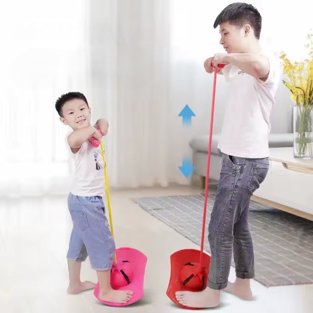 Ballon Sauteur Gonflable avec Poignées pour Enfants – Jusqu'à 100 kg