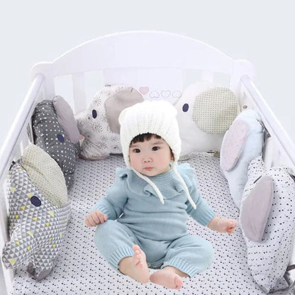 Tour de Lit pour Bébé – Coussin de Protection Doux pour Lit à Barreaux