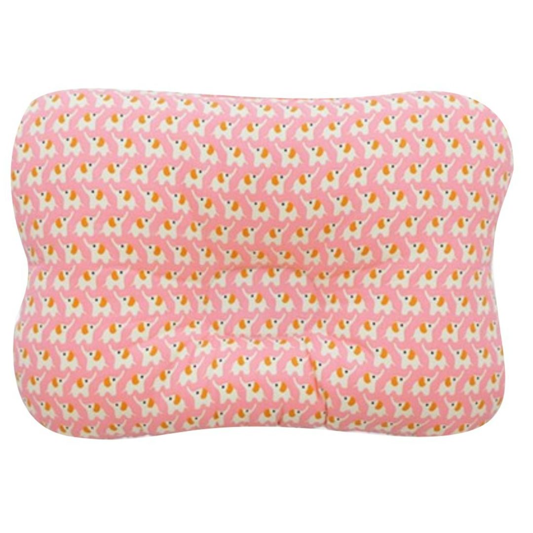 Oreiller Plat Bébé avec Appui-Tête Ergonomique Anti Tête Plate