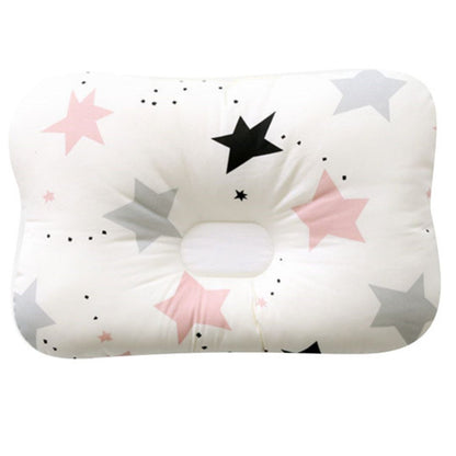 Oreiller Plat Bébé avec Appui-Tête Ergonomique Anti Tête Plate