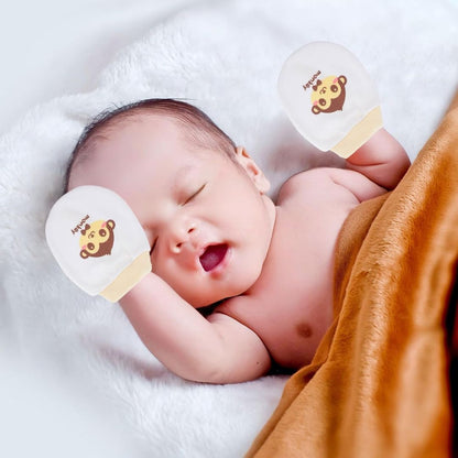 Moufles Anti-Griffures en Coton pour Bébé – Gants Doux et Respirants pour Nouveau-Nés