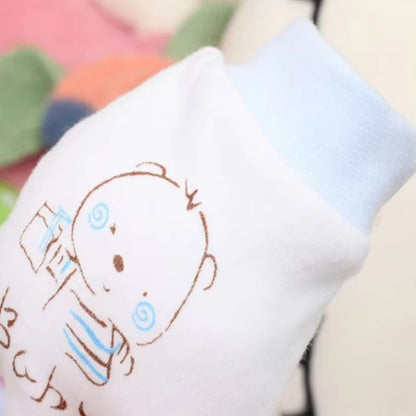 Moufles Anti-Griffures en Coton pour Bébé – Gants Doux et Respirants pour Nouveau-Nés