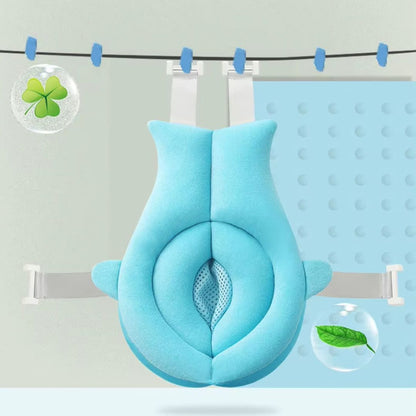 Siège de Bain Ergonomique pour Bébé – Rembourré, Sécurisé avec Sangles Réglables | 2 Coloris