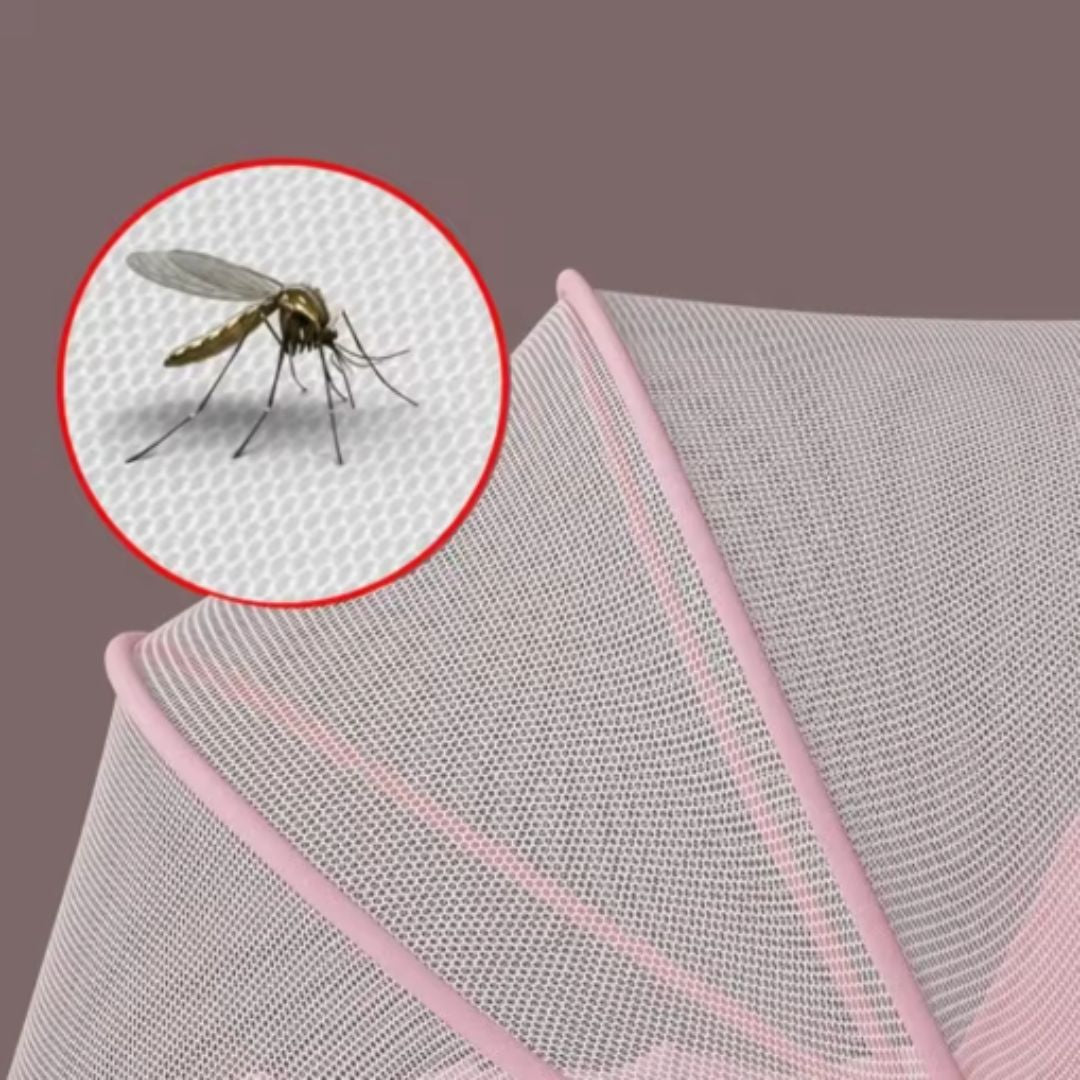 Moustiquaire de Lit Bébé avec Tente de Protection Anti-Moustiques