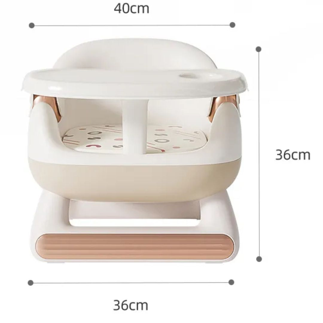 Chaise Haute Bébé 2 en 1 avec Table et Siège Enfant
