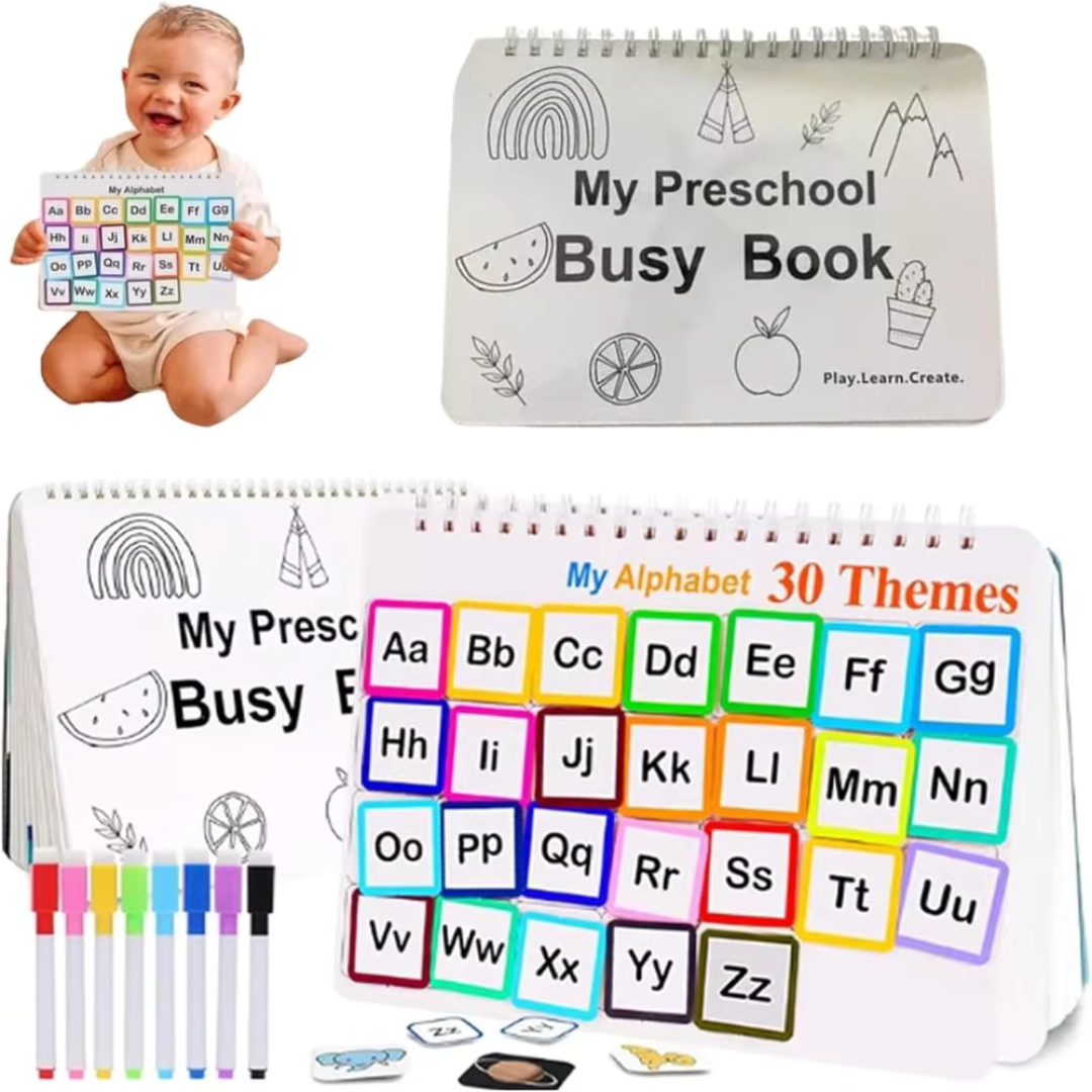 Cahier d'Activités Éducatif pour Enfants – 12 Thèmes d'Apprentissage Ludique