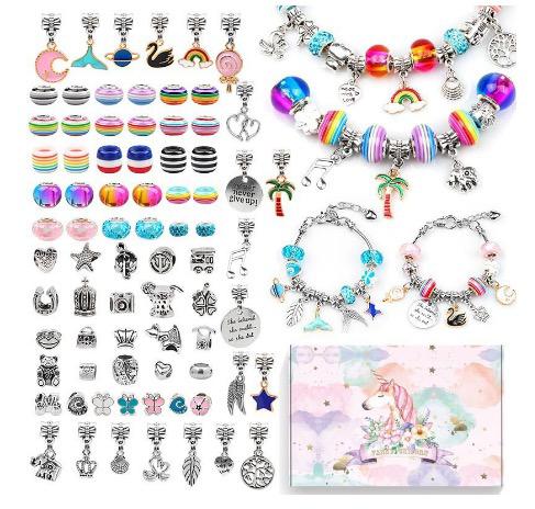 Kit Créatif de Bracelets pour Enfants – Set DIY Perles, Bijoux & Loisirs Créatifs