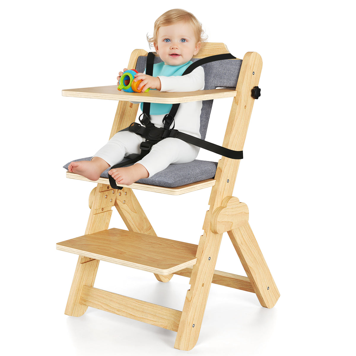 Chaise réglable pour enfants de tous âges, idéale pour s'asseoir et jouer.
