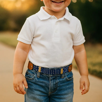 Ceinture Élastique pour Enfants – Sans Boucle, Confortable Toute la Journée, 16 Motifs