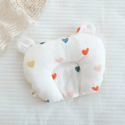 Oreiller Ergonomique Bébé Anti Tête Plate pour Nouveau-Né