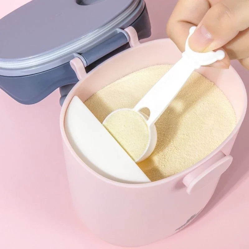 Boîte Doseuse de Lait en Poudre Bébé avec Compartiments